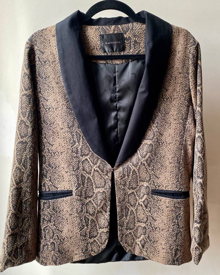 Renová Tu Vestidor - Blazer Rapsodia