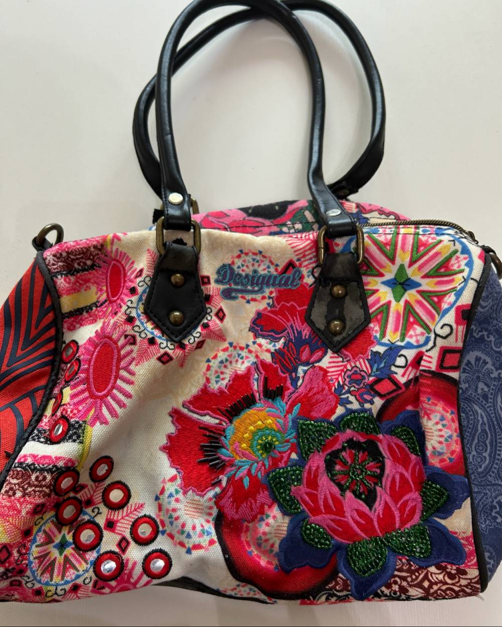 Porte-Monnaie Desigual Bandana Explosive Gabriela Transformable - Neuf Avec Étiquettes